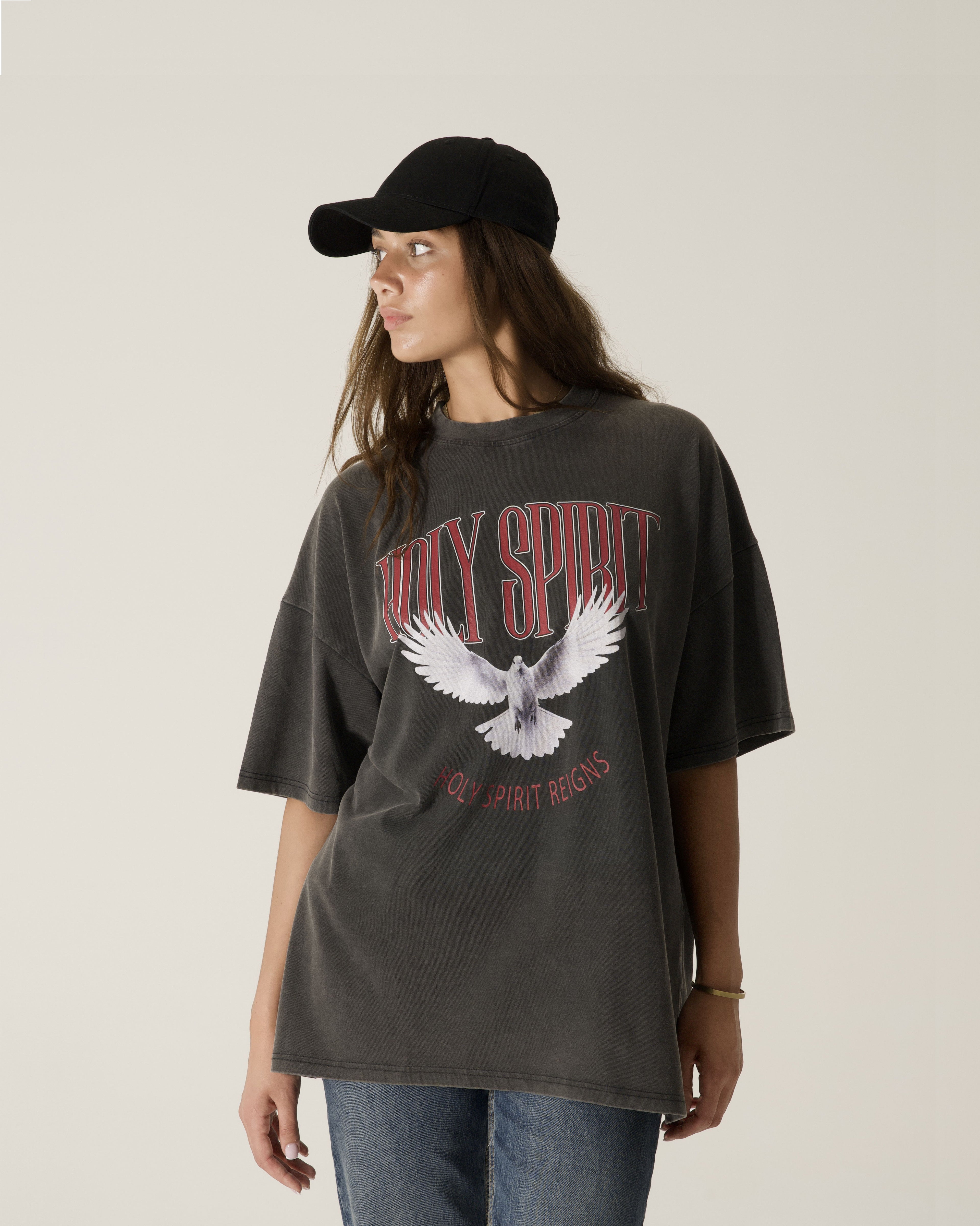 Holy Spirit Oversized Tshirt - Organic Cotton Tee