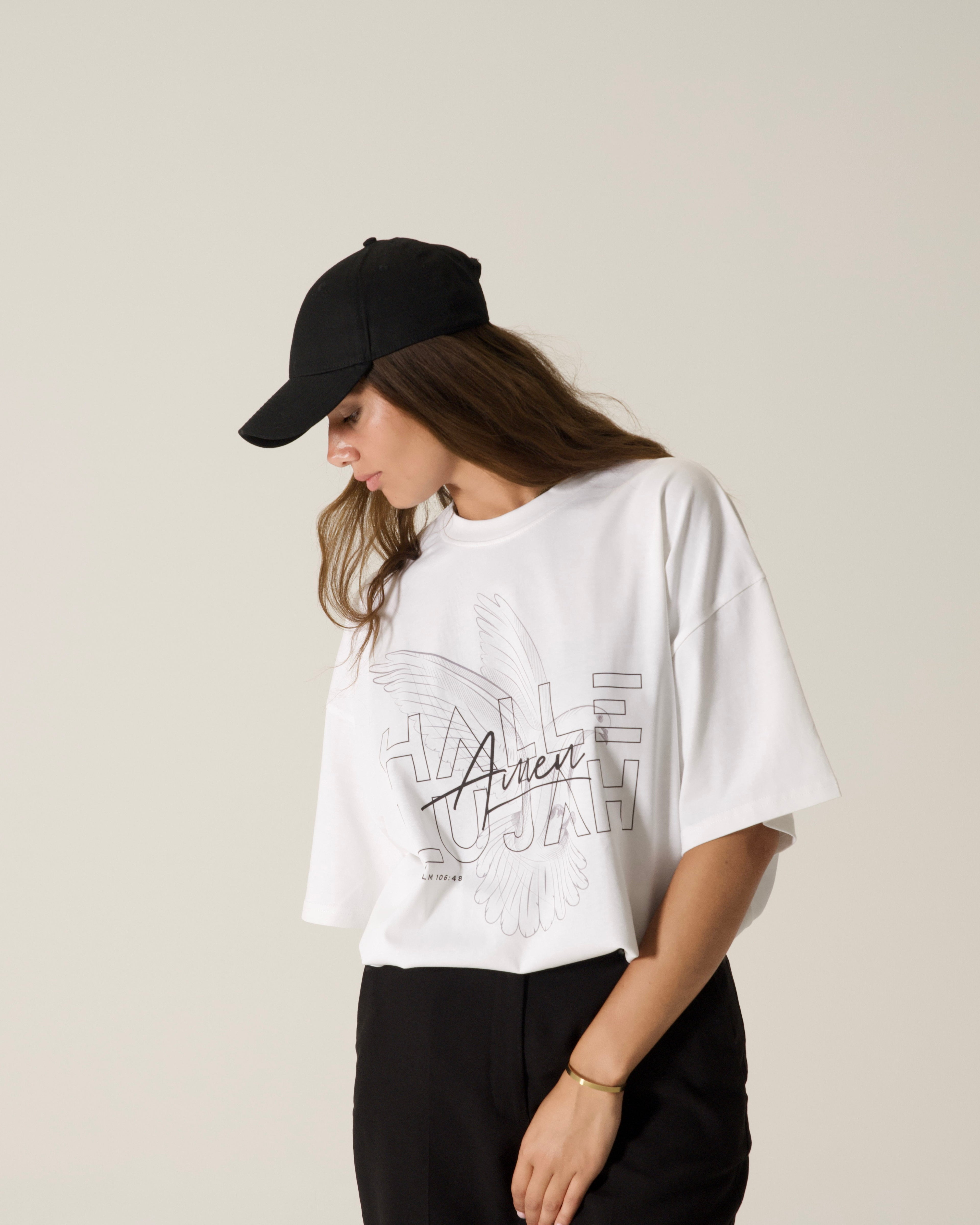 Luxury Hallelujah Oversized T-Shirt