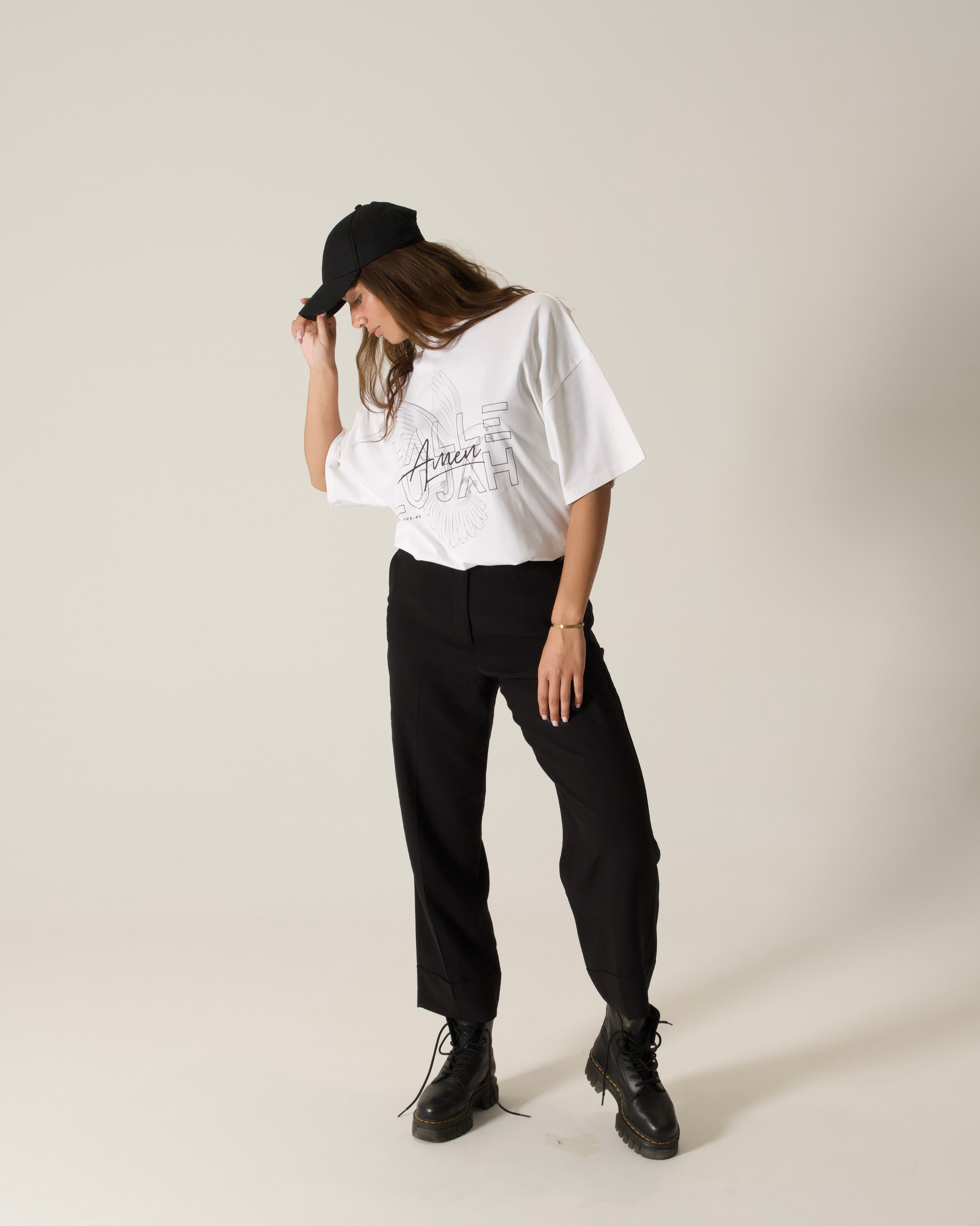 Luxury Hallelujah Oversized T-Shirt