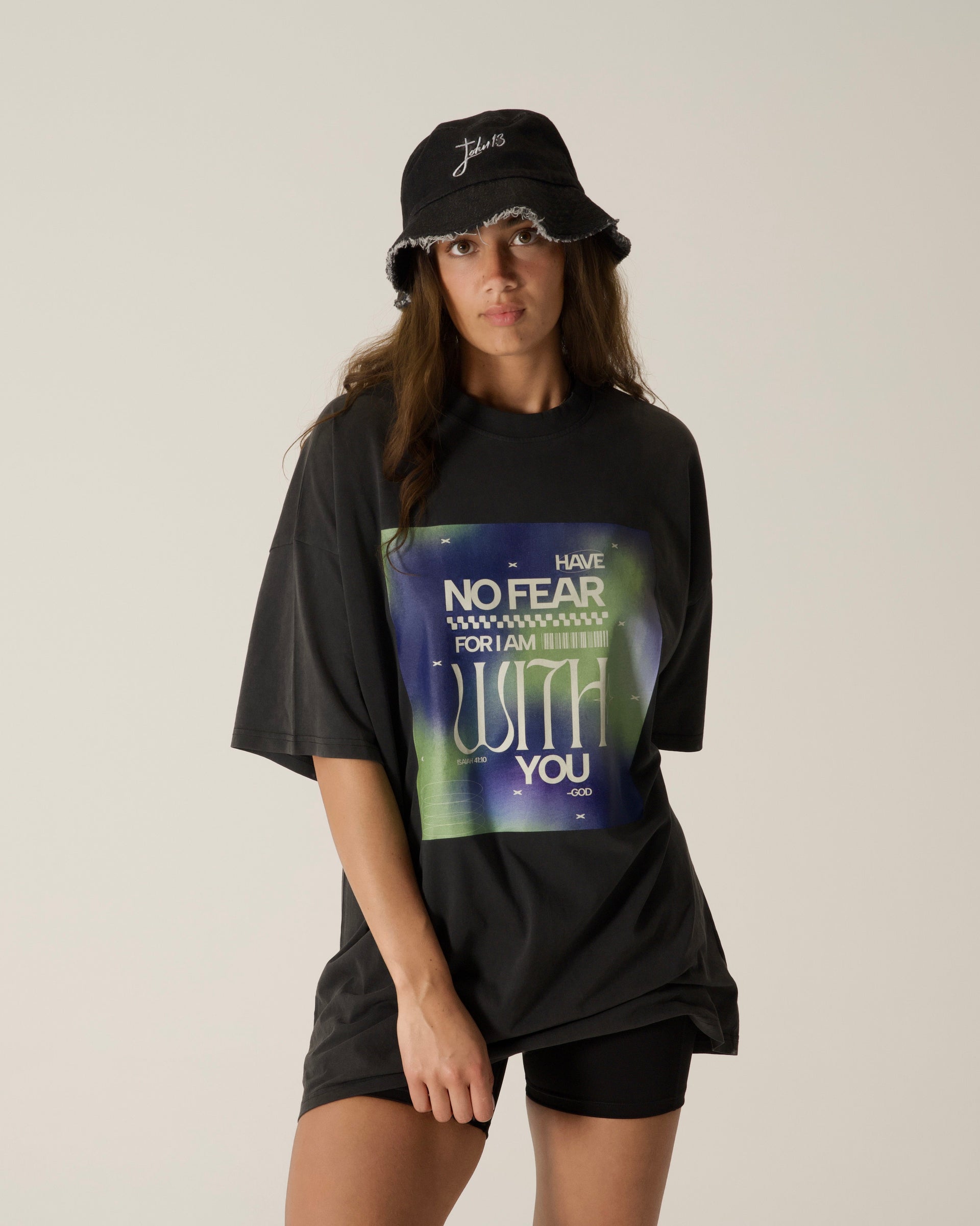No Fear Oversized T-Shirt - Organic Cotton - Portugal Made
