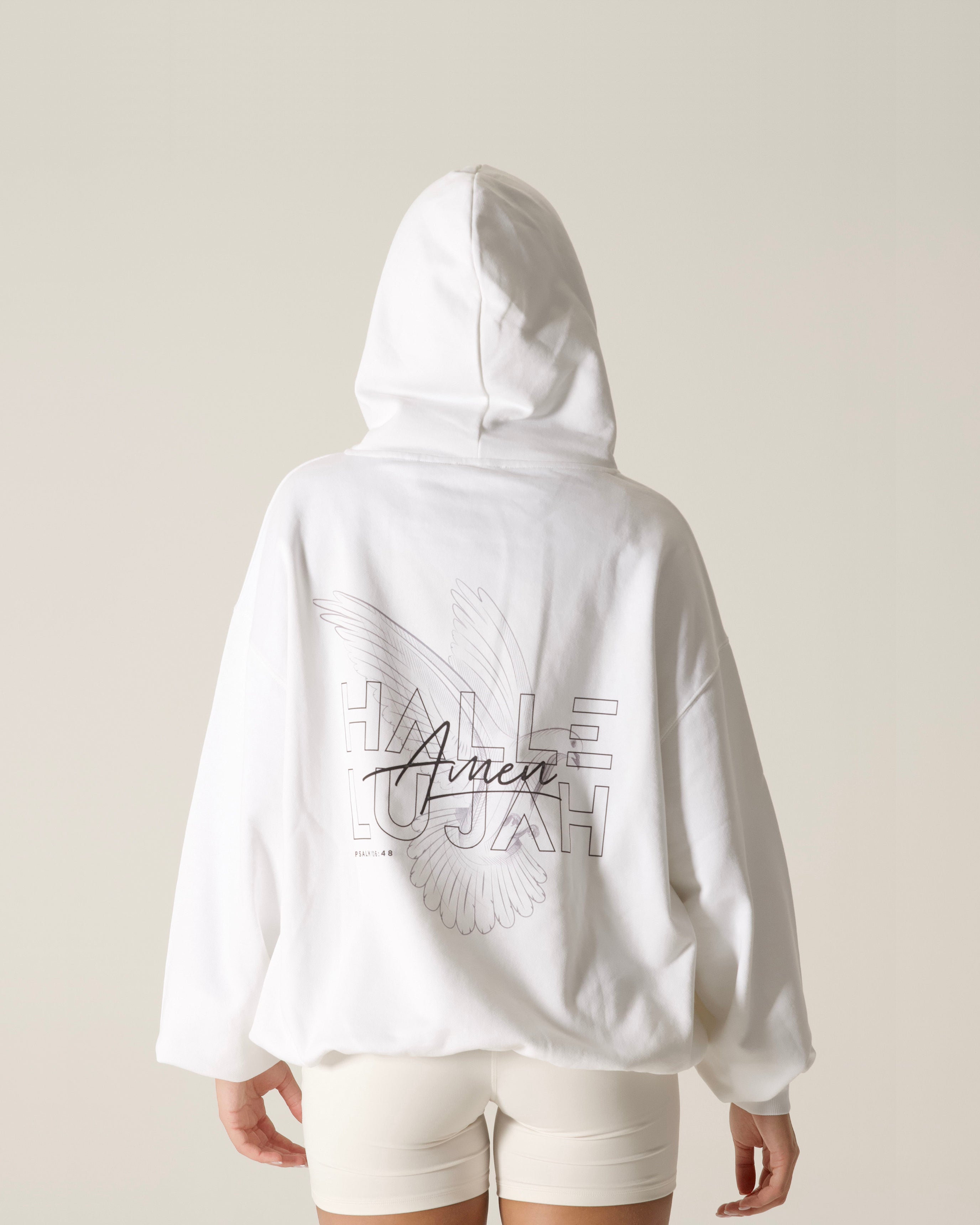 Hallelujah Oversized Hoodie Organic Cotton Portugal